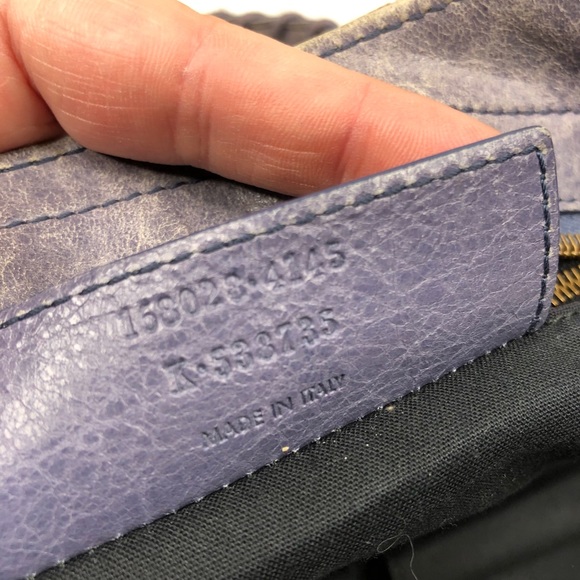 Balenciaga Classic City Moto Bag Tote Grey - Picture 9 of 10